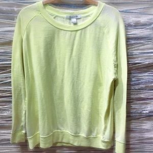 Neon yellow pullover from Forever 21